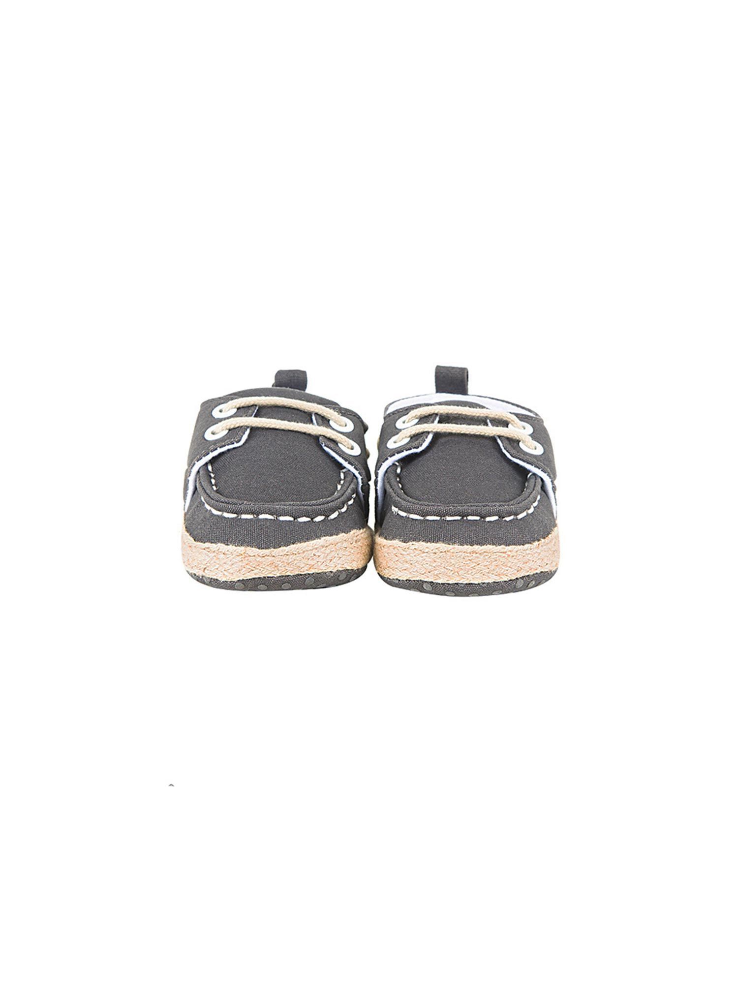 Baby Moo Formal Grey Baby Boat Shoes Buy Baby Moo Formal Grey Baby Boat Shoes Online at Best