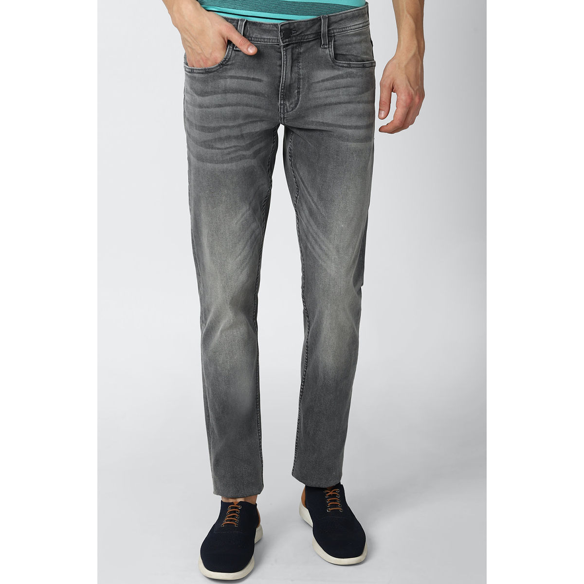 Peter england grey sales jeans