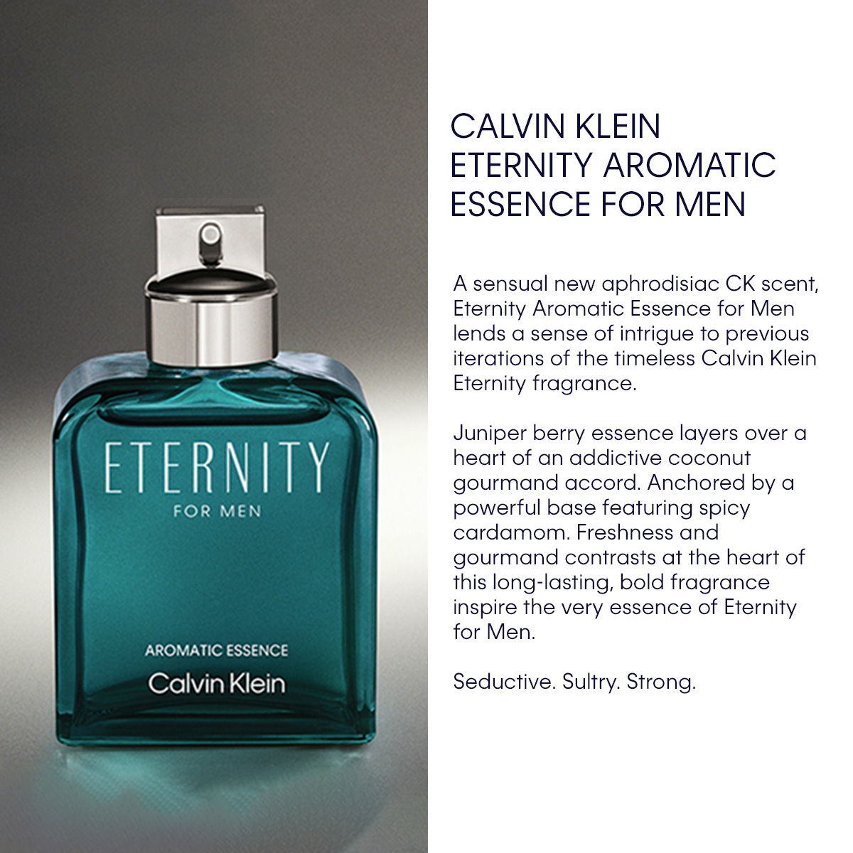 Buy Calvin Klein Eternity Aromatic Essence Perfume For Men Online