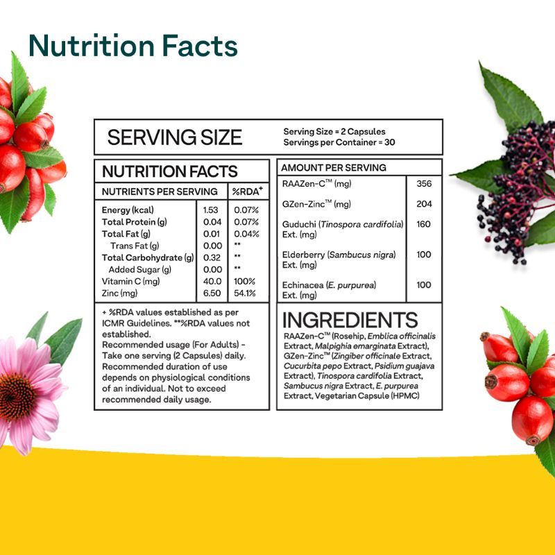 Oziva PlantBased Iron and Vitamin C Daily Routine Buy Oziva Plant