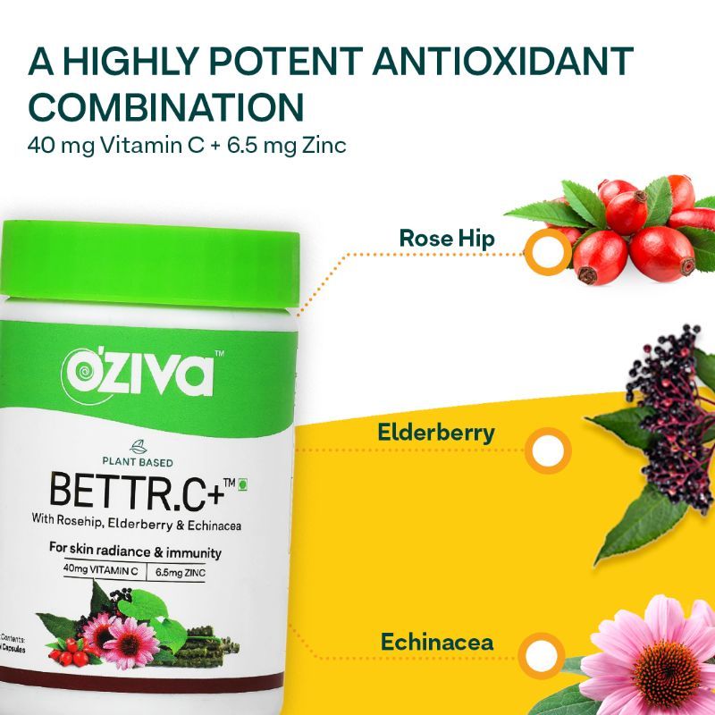 Oziva PlantBased Iron and Vitamin C Daily Routine Buy Oziva Plant