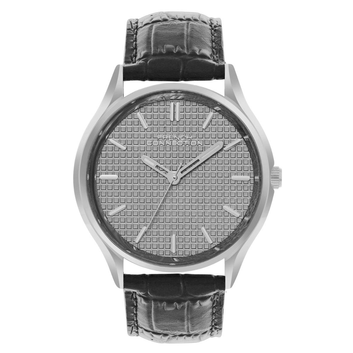 French Connection Men Grey Dial Analog Watch-FCN088BL (M)