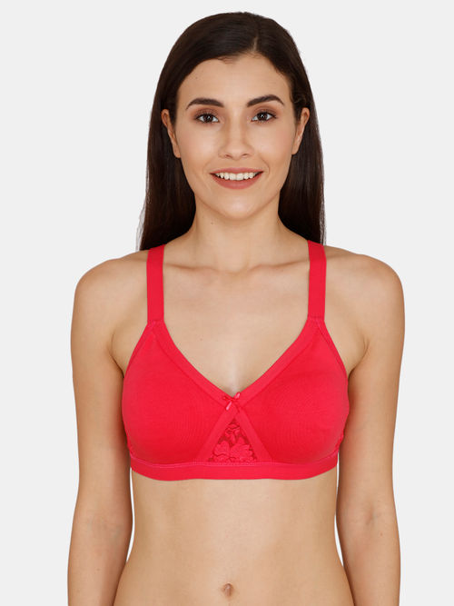 Buy Zivame Double Layered Non Full Coverage Super Support Bra