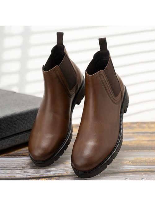 Formal Red Tape Leather Boots RED TAPE Genuine Leather Ankle Length Boots For Men Soft Formal Red Tape Leather Boots RED TAPE Genuine Leather Ankle Length Boots For Men Soft