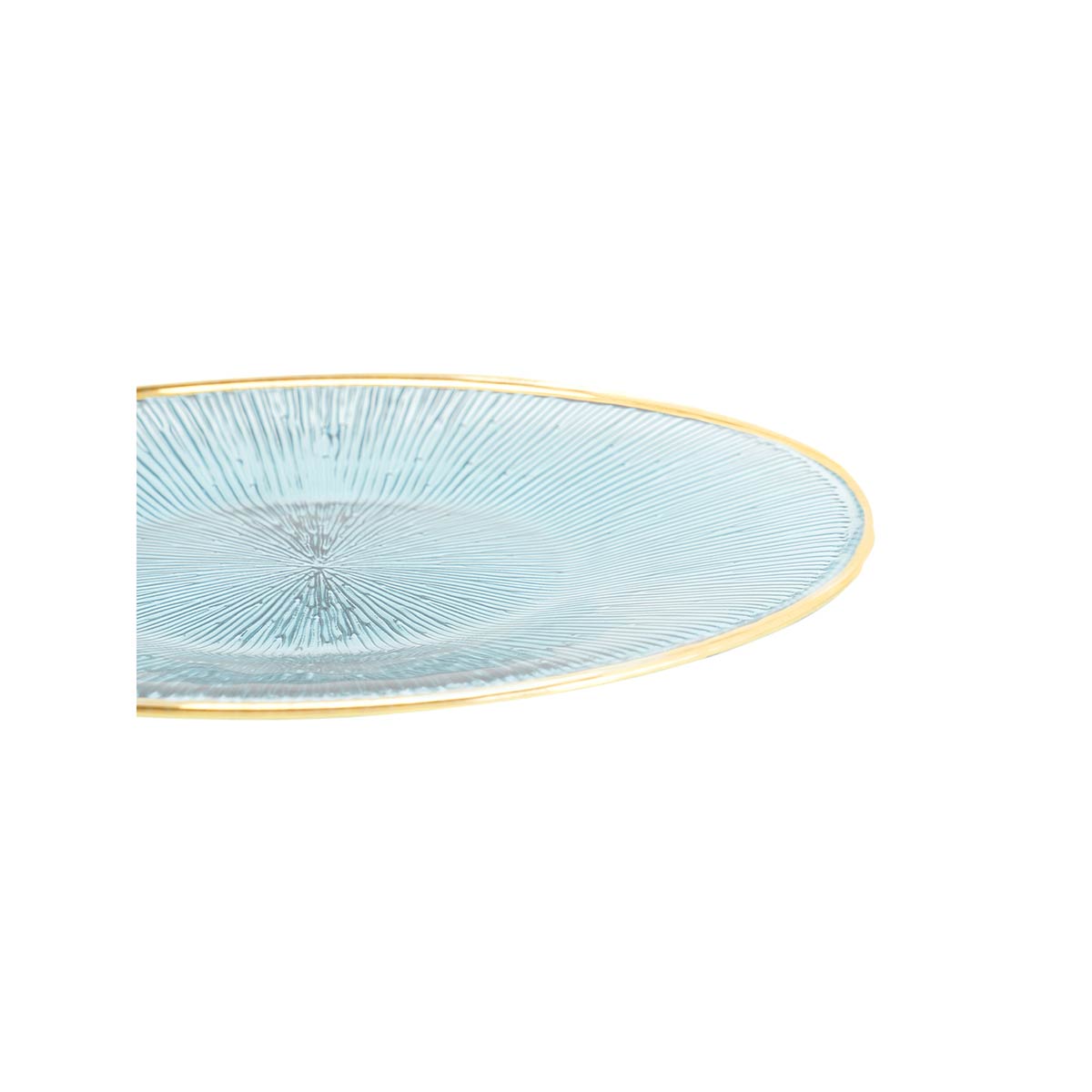 Pure Home + Living Fusion Blue Gold Dessert Plate Buy Pure Home