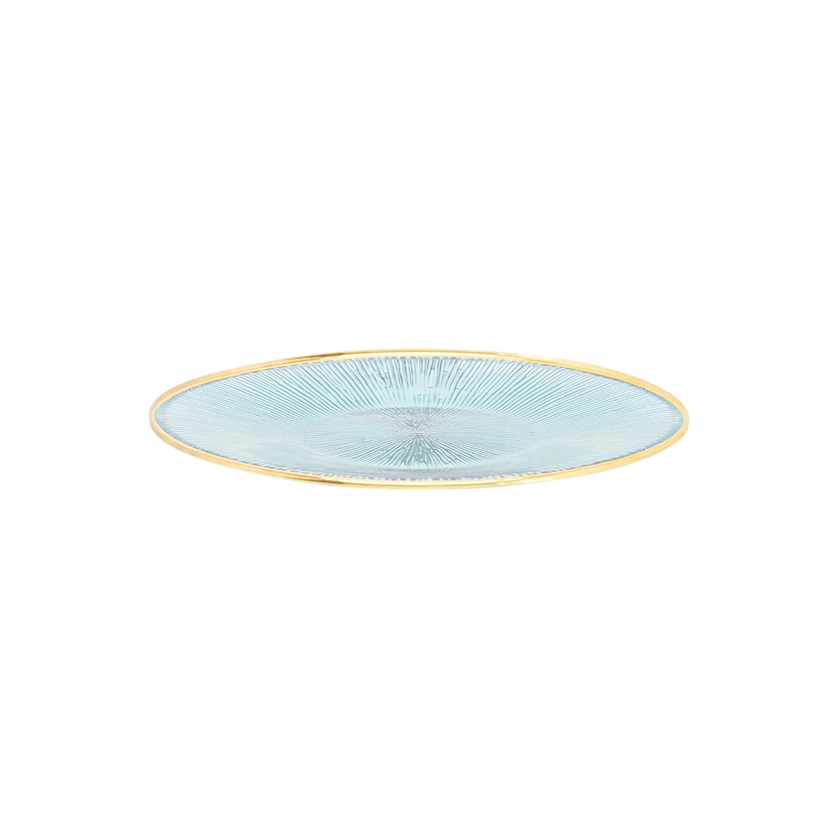 Pure Home + Living Fusion Blue Gold Dessert Plate Buy Pure Home