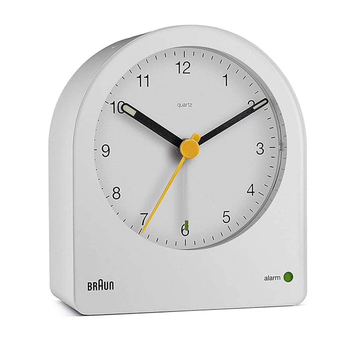 Braun Classic Analogue Alarm Clock With Snooze And Continuous Backlight