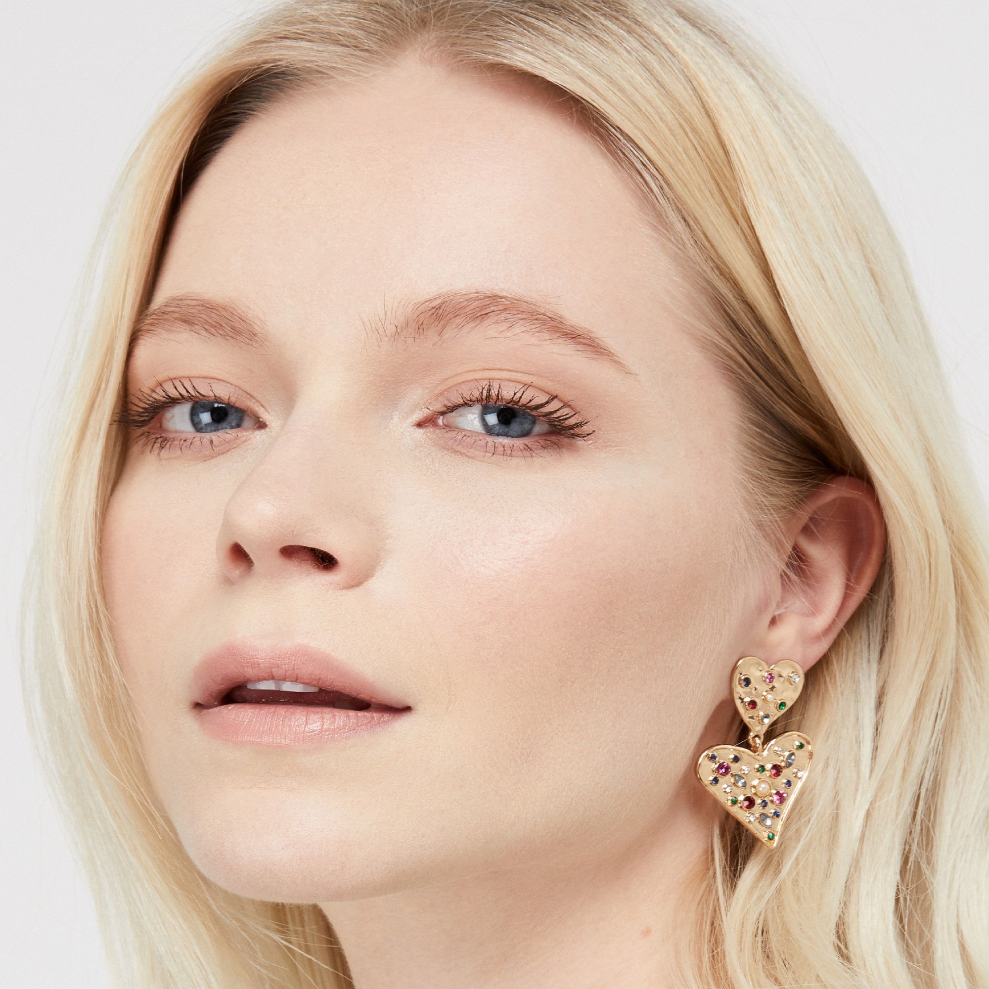 Accessorize London Molly Heart Drops Earrings Buy Accessorize London Molly Heart Drops Earrings