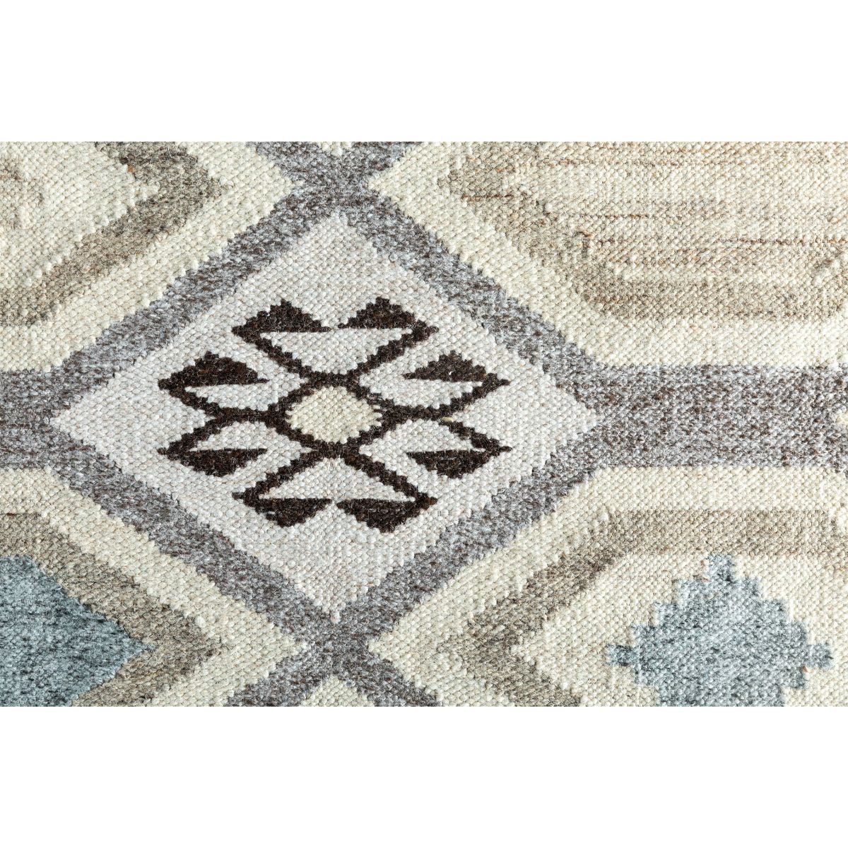 Buy Jaipur Rugs Flat Weaves Rectangle 5X8 Feet Wool and Viscose Modern