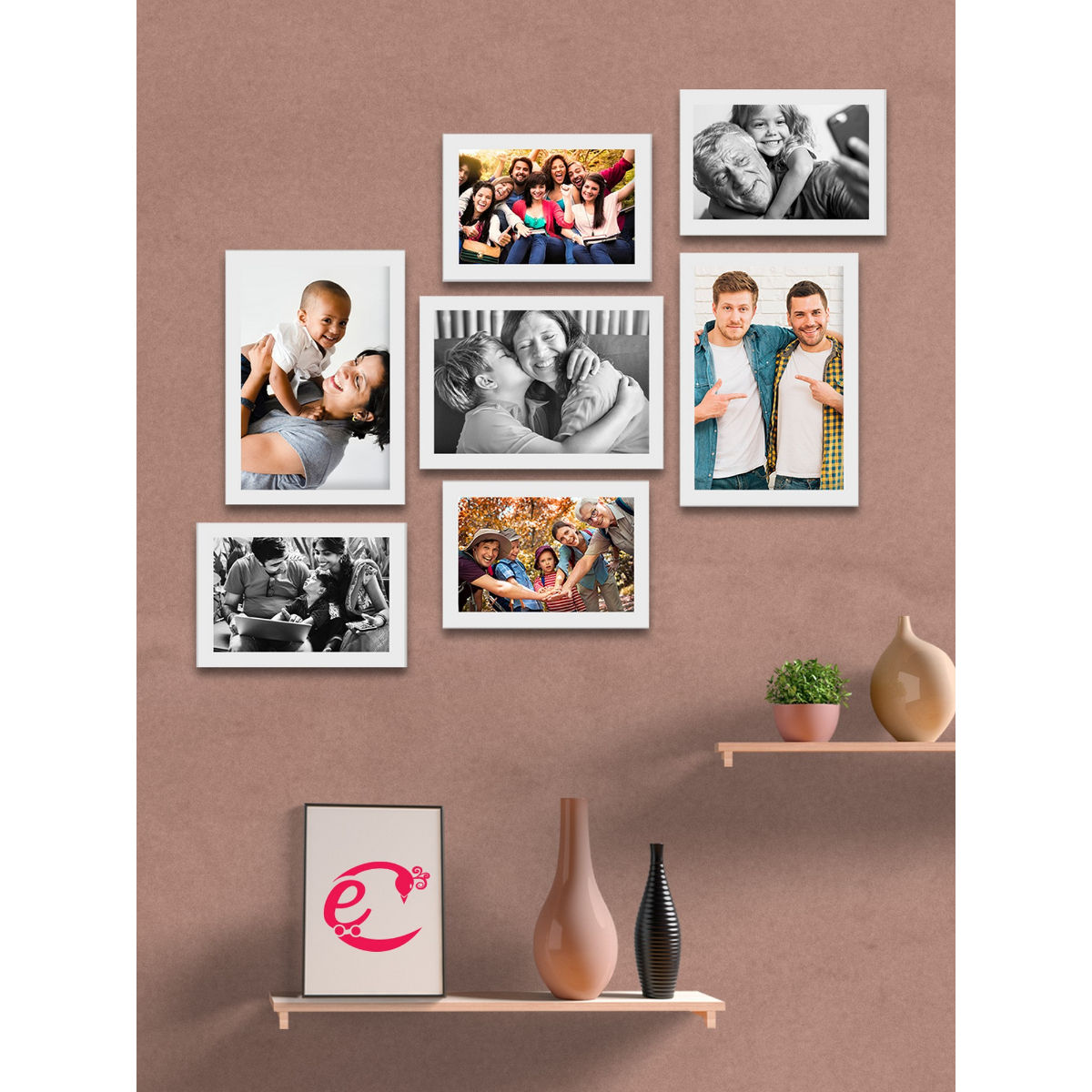 ecraftindia-memory-wall-collage-photo-frame-set-of-7-photo-frames