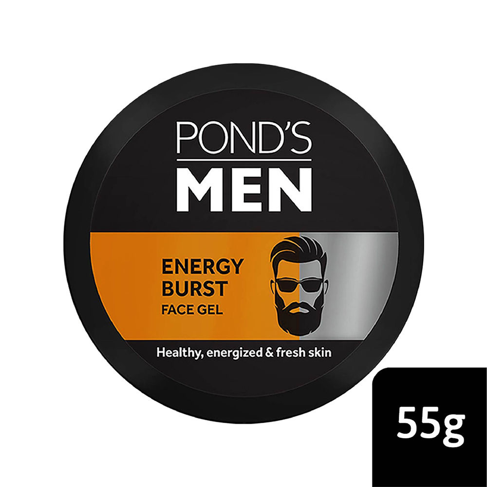 Ponds Men Energy Burst Face Gel For Healthy Skin Combats Dullness