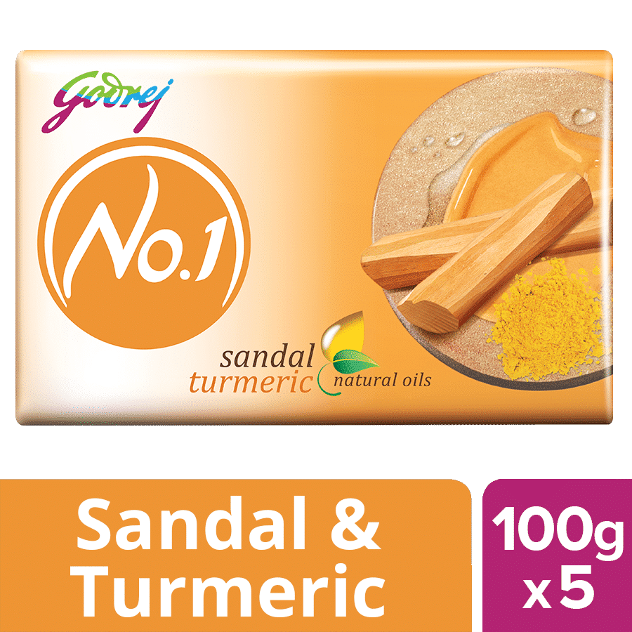 Santoor Soap with Sandal And Turmeric - Pack of 4 soaps 125g India | Ubuy