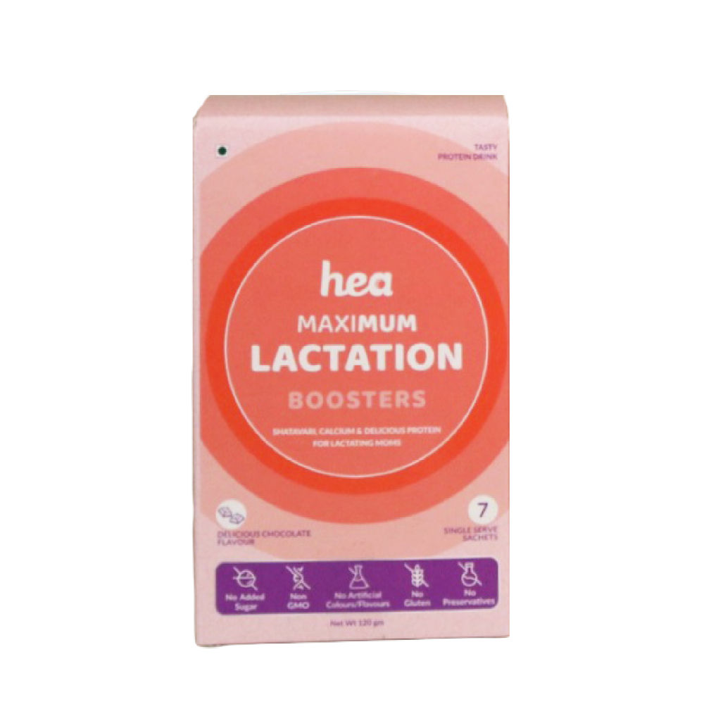 Hea MaxiMUM Lactation Boosters - Daily Protein & Extra Calcium for Lactating Moms