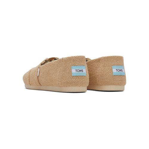 Canvas Shoes Toms Natural Metallic Burlap Women's Classics