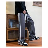 Off Duty India Off Duty Korean Wide Leg Jogger Trousers Ash Grey