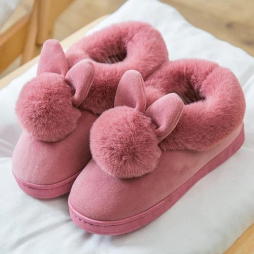 Drunken Room Slippers for Women-Magenta (EURO 36)