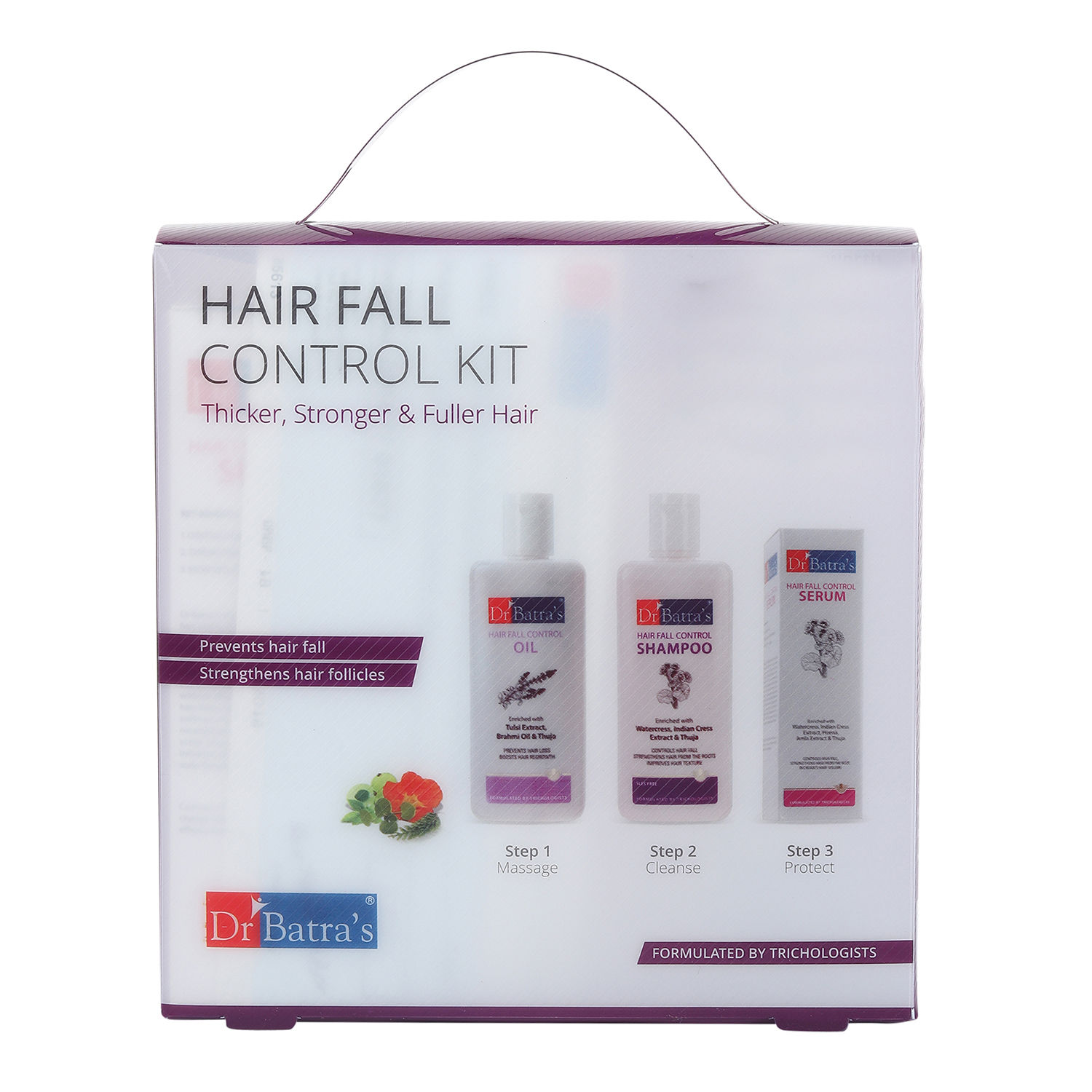 Dr Batra's Hair Fall Control Kit Thicker