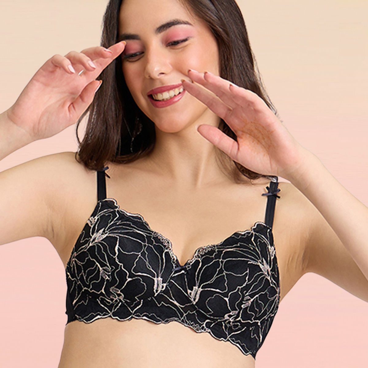 MARGE Jaquard Decorative Bra Top ブラトップ