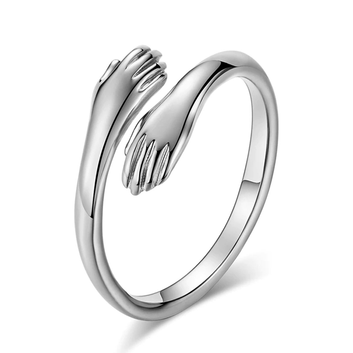 Sterling Silver Triple Rose Ring