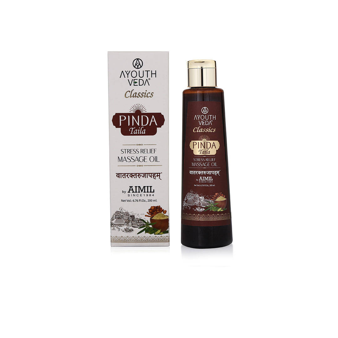 Ayouthveda Pinda Taila - Ayurvedic Massage Oil For Body Relaxation & Joint Wellness