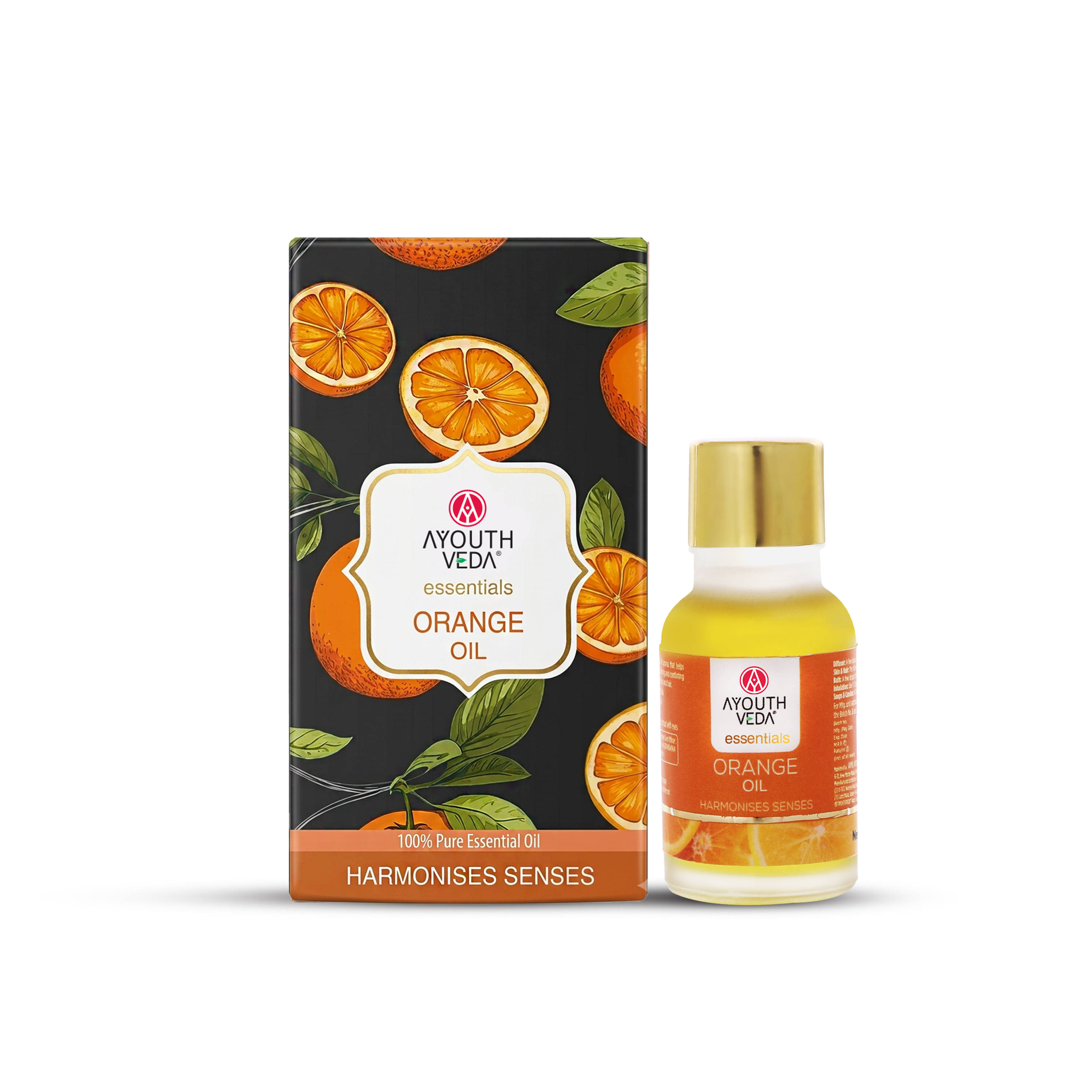 Orange Essential Oil for Aromatherapy to Uplift Mood, Harmonize Senses & Refresh Mind & Body