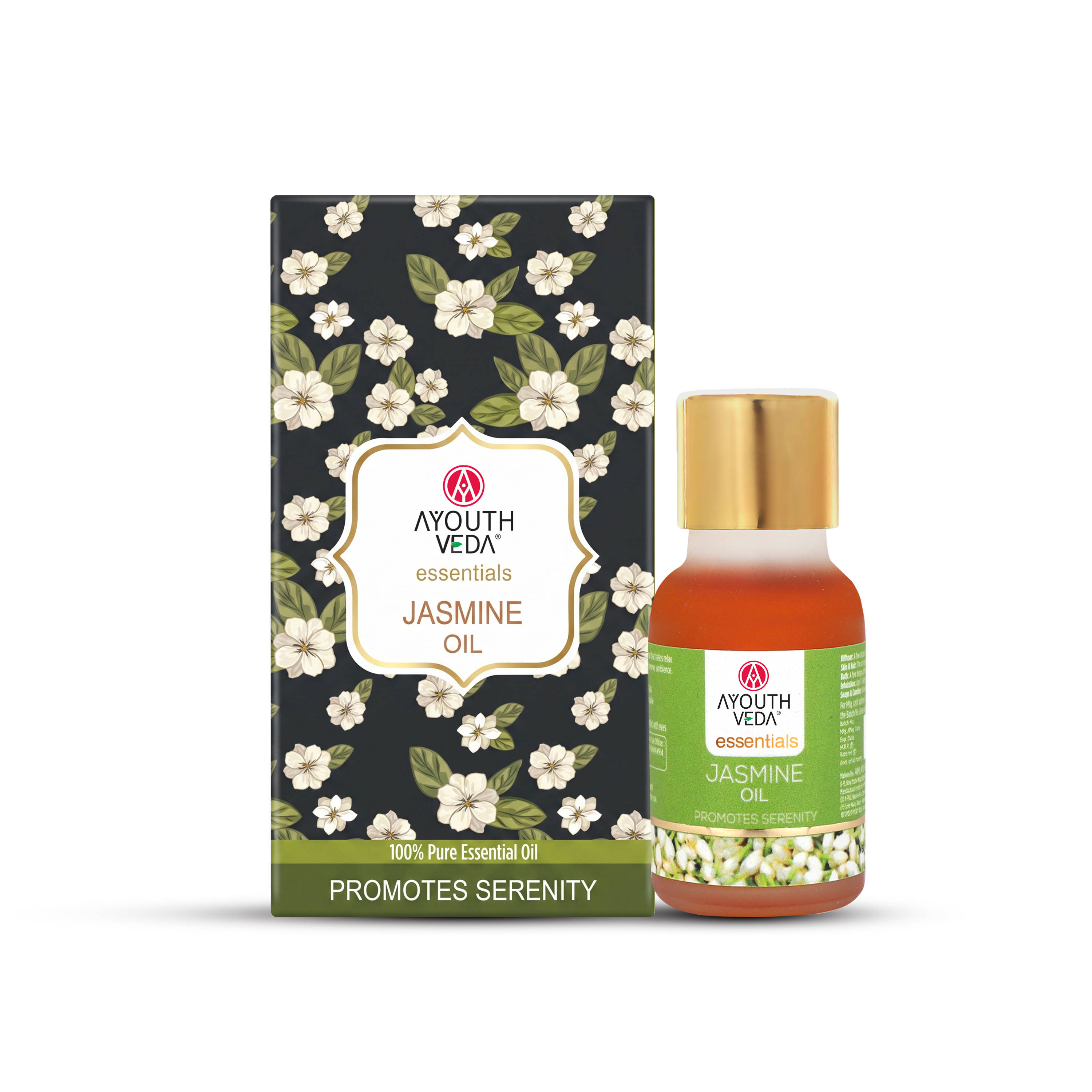 Jasmine Essential Oil for Aromatherapy to Relax Mind & Rejuvenate Skin & Hair Naturally