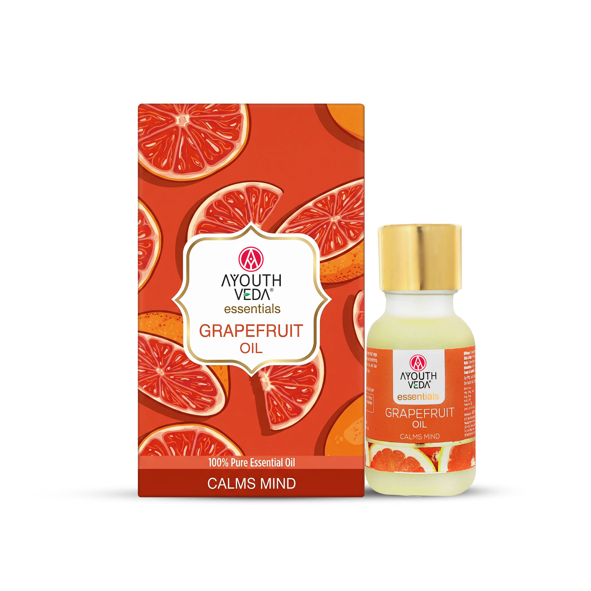 Grapefruit Essential Oil for Aromatherapy to Uplift Mood, Refresh Mind & Rejuvenate Skin
