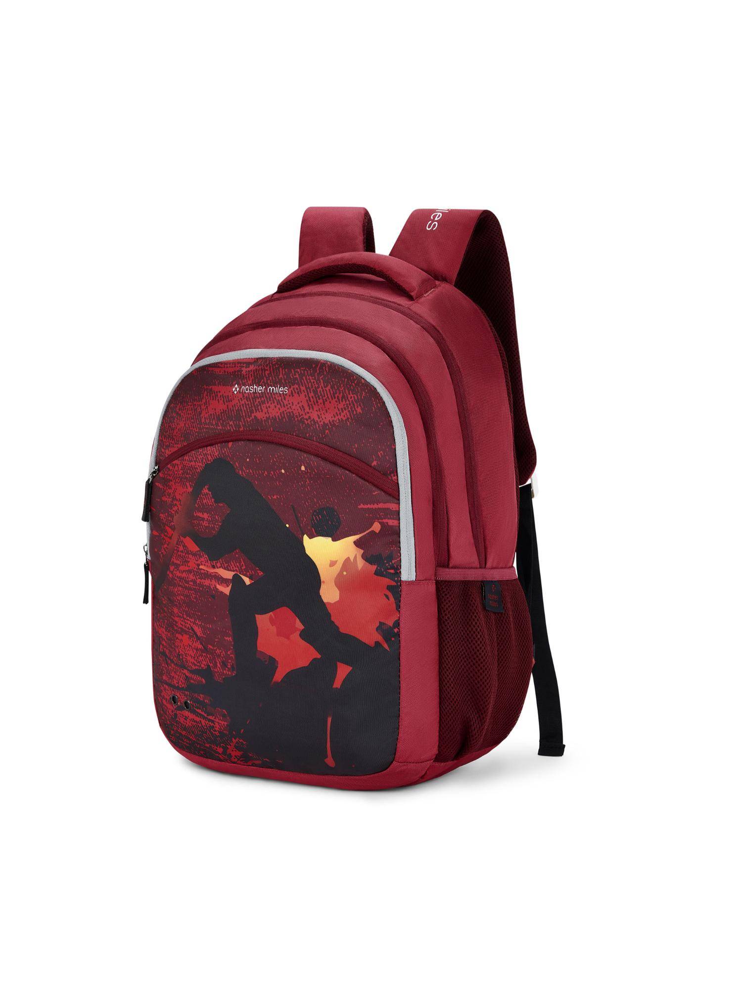Nasher Miles Red Cricket Backpack
