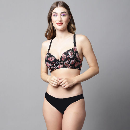 Buy PrettyCat Lightly Padded Underwired Floral Print Multiway