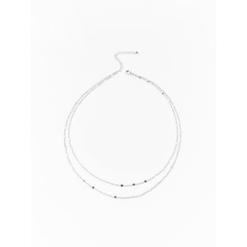 Buy Forever 21 Disc Charm Layered Necklace Online