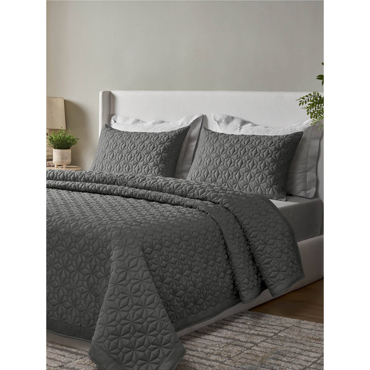 SANSAAR A D'DECOR BRAND LIVE CONSCIOUSLY King Bedsheet with Pillow Cover Opaline-Griffin