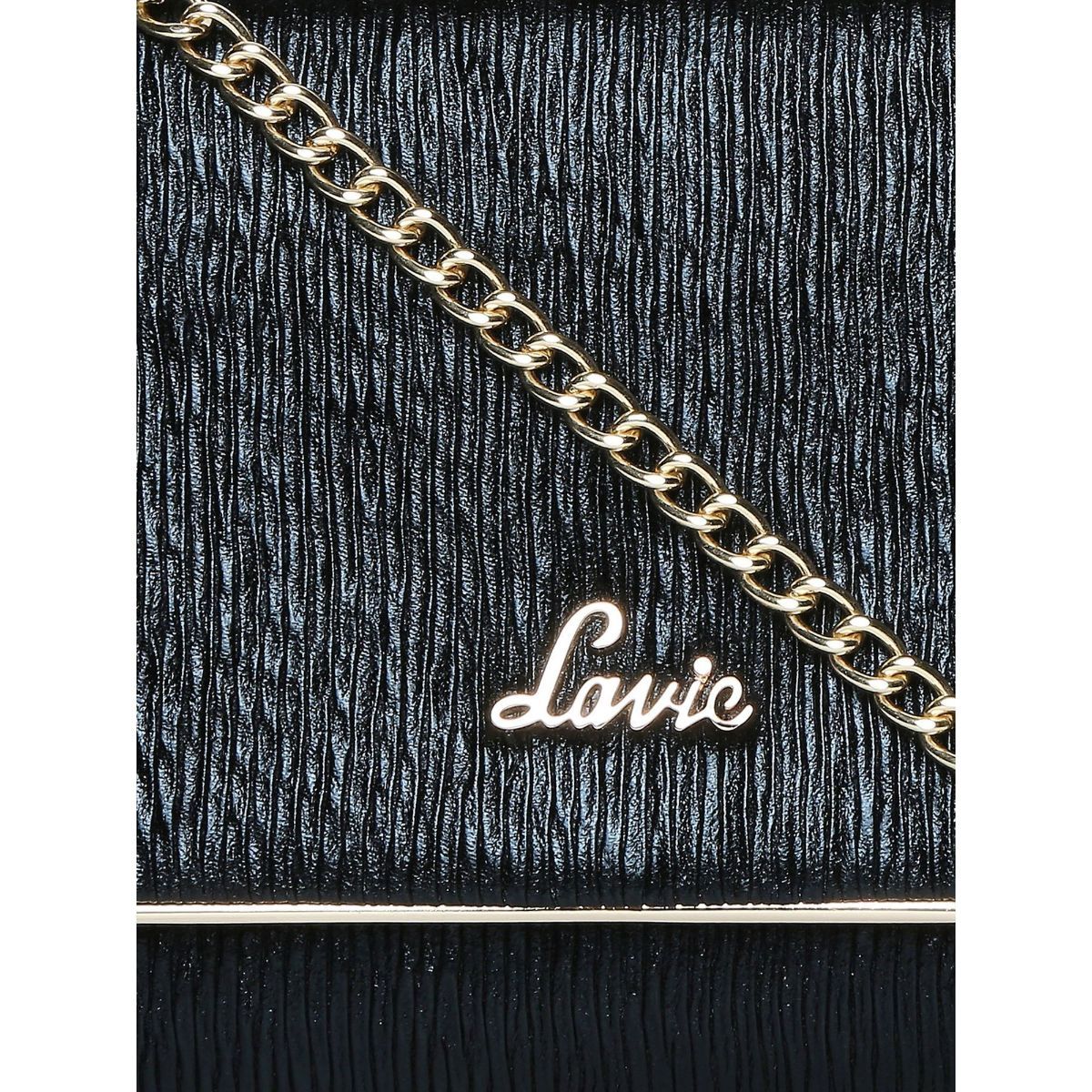 Lavie Solid/Plain Black Clutches Buy Lavie Solid/Plain Black Clutches