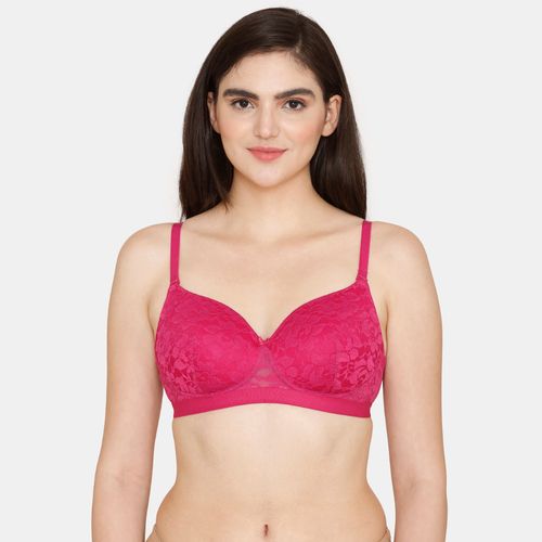 Zivame Unlined : Buy Zivame Beautiful Padded Non Wired 3-4th
