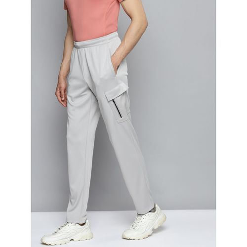 Buy Alcis Men Grey Solid Slim Fit Running Sweatpants Online