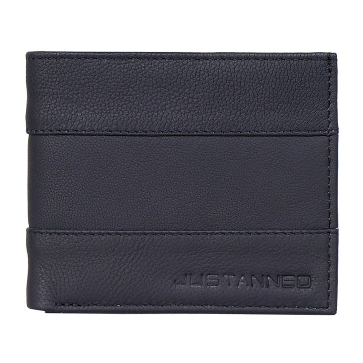 Justanned Men'S Leather Sturdy Wallet
