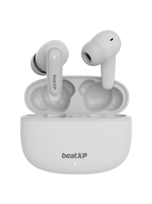 beatXP Wave X Pods Bluetooth True Wireless Ear Buds with 50H Playtime White