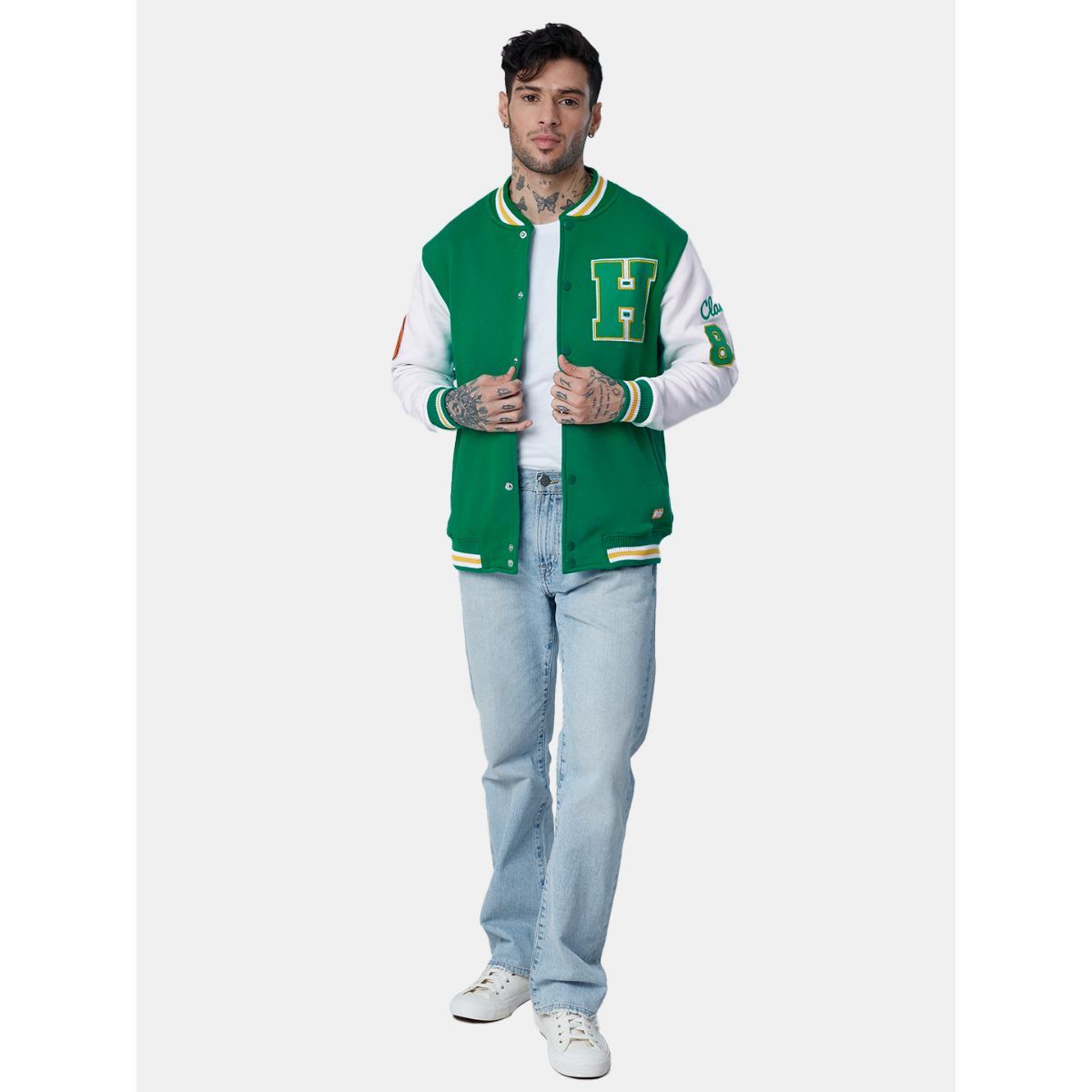 STRANGER THINGS x  スタジャン　M Buy The Souled Store Official Stranger Things Class of 86 Jackets