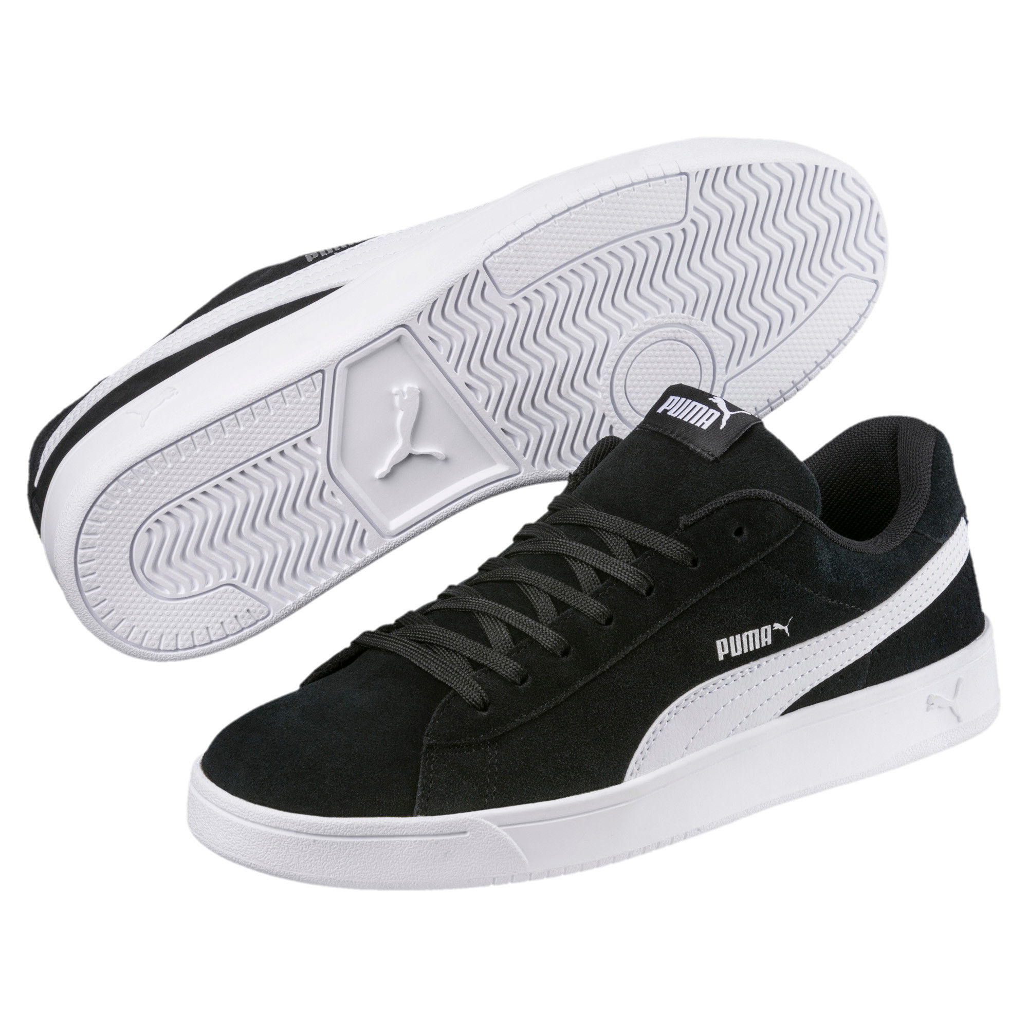 Puma court breaker top black