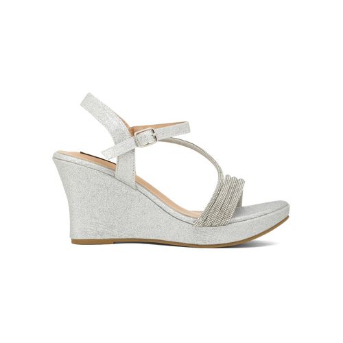 Womens Wedge Silver Wedges Dsw Buy Flat N Heels Women Silver
