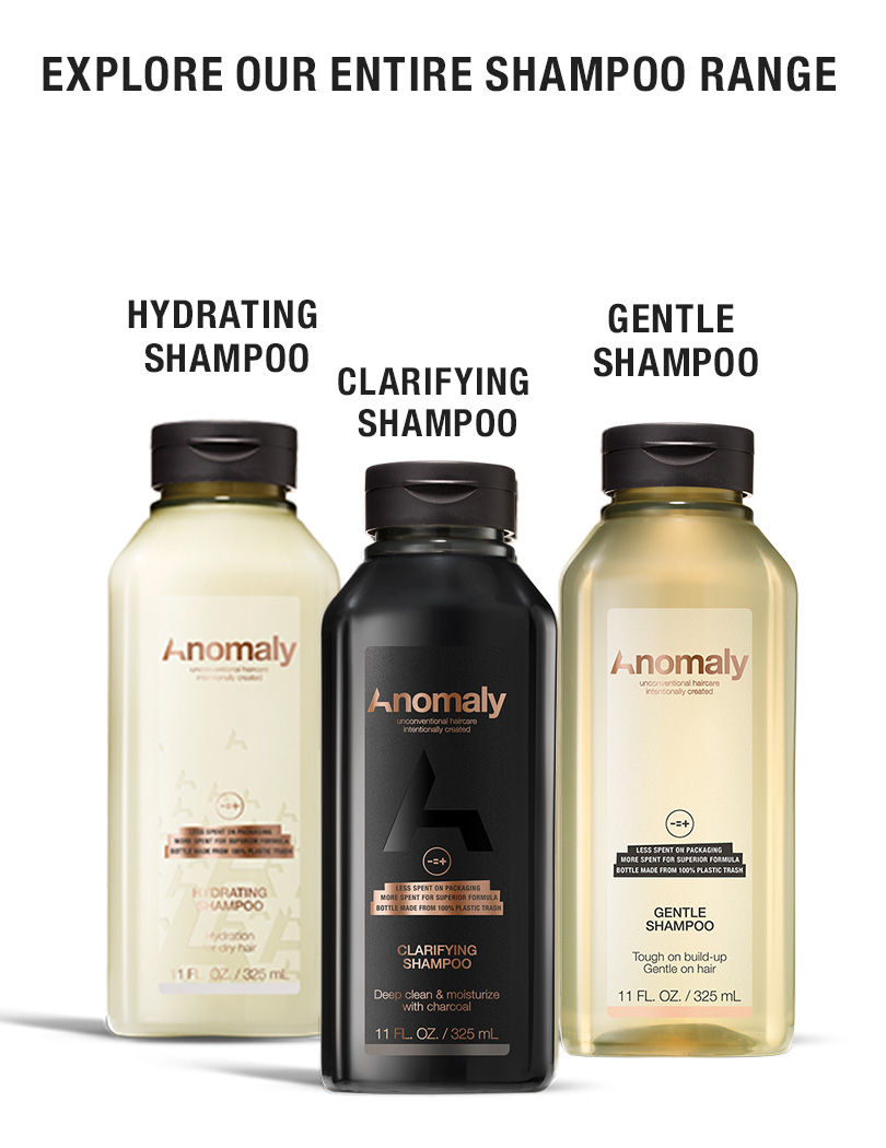 Anomaly Hydrate, Tame & Detangle Shampoo, Conditioner & LeaveIn