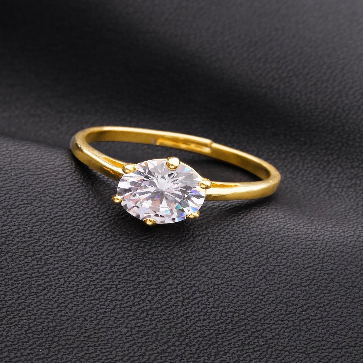 Priyaasi Gold-Plated Ad, American Diamond Studded Handcrafted ...