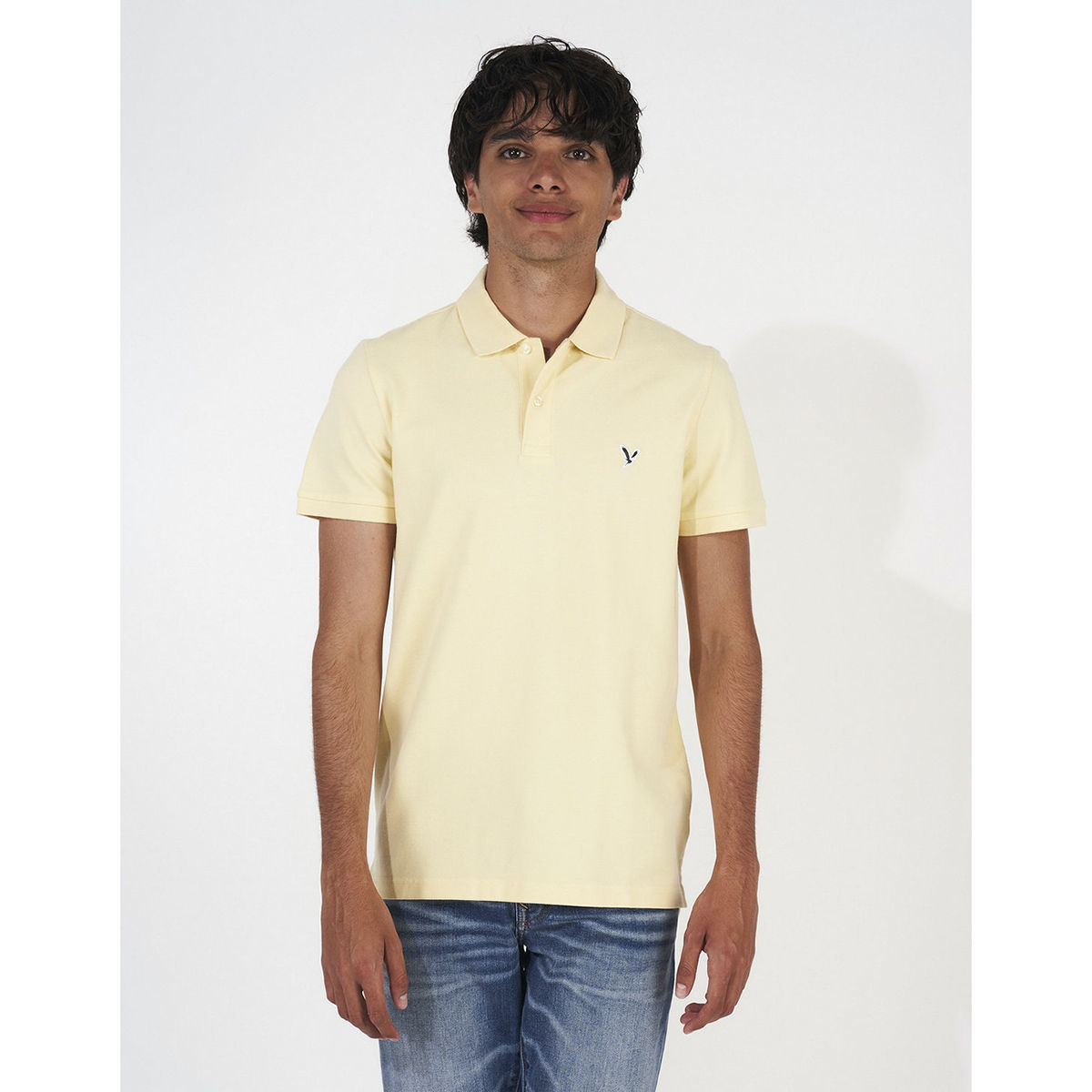 american eagle yellow top