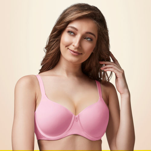 Buy Trylo-Oh-so-pretty you! Navy Non Wired Non Padded Crossover Bra for  Women Online @ Tata CLiQ