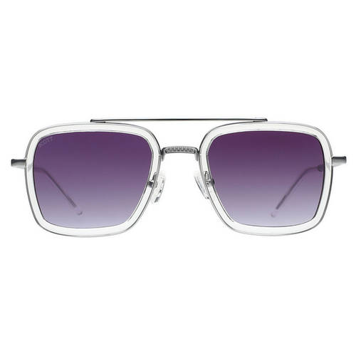 Buy Scott Sunglasses Mens Purple Lens Crystal Square Uv  display picture 3