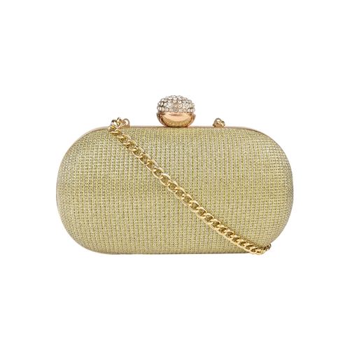 Vdesi Gold Glitter Clutch (S)