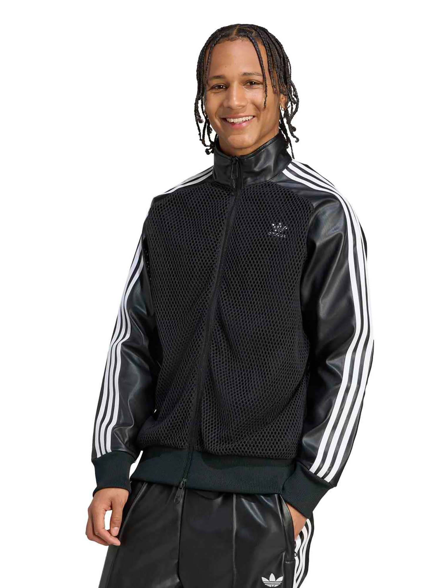 Buy adidas Originals MESH TT Unisex Black Jacket Online