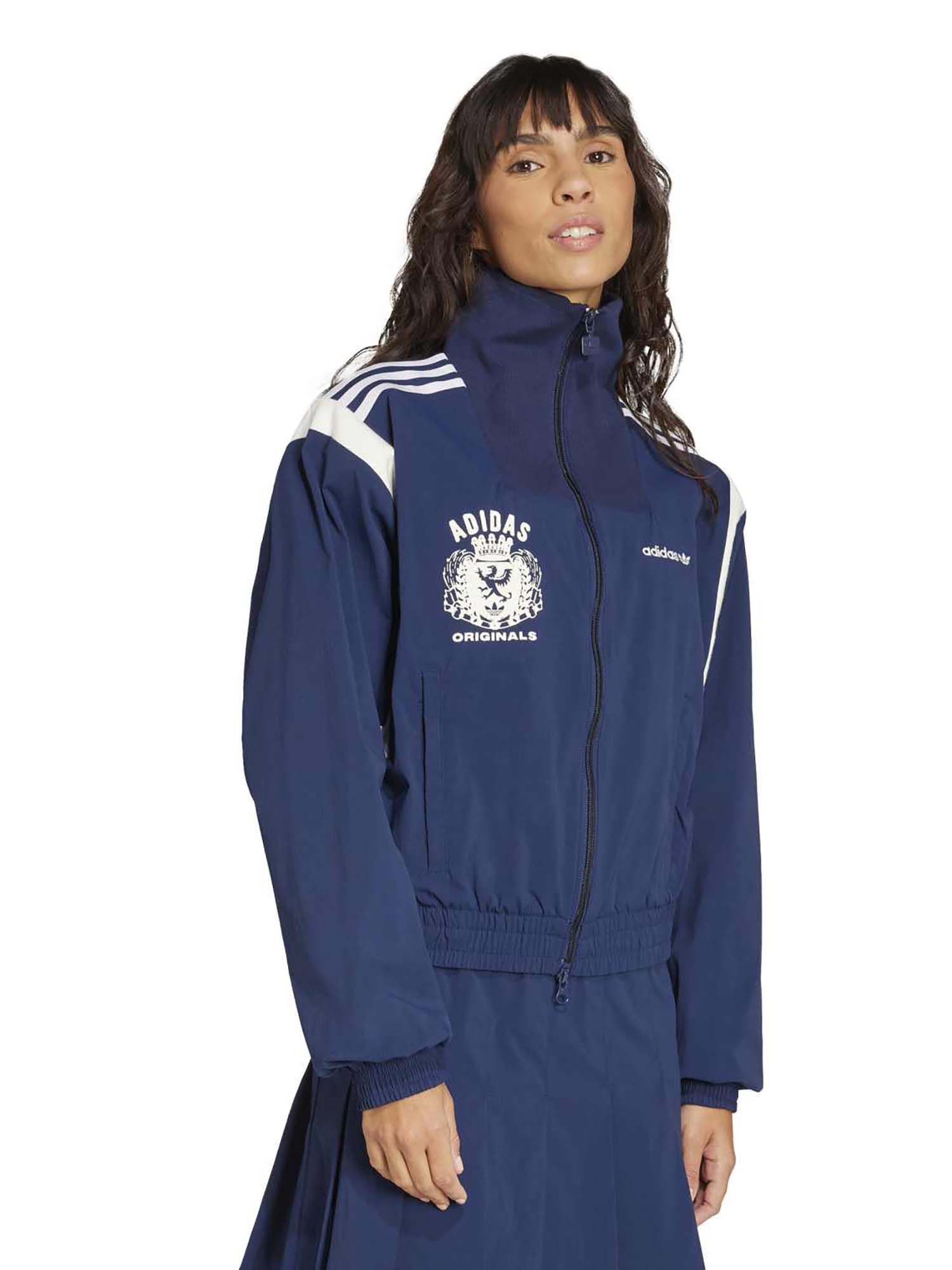 Buy adidas Originals MASCOTTE WVN TT Women Blue Jacket Online