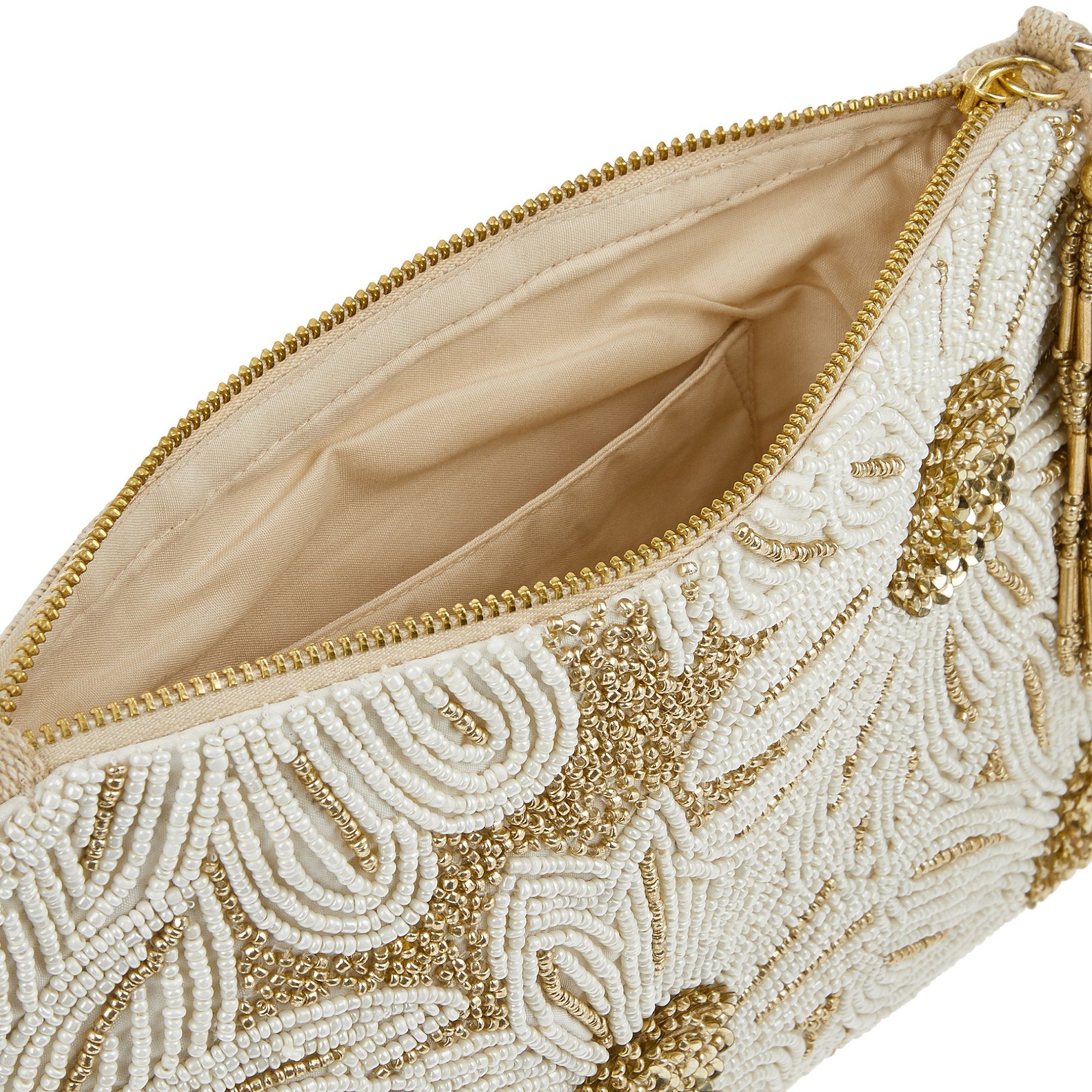 Buy Accessorize London Embellished Daisy Bag With Chain Strap Online