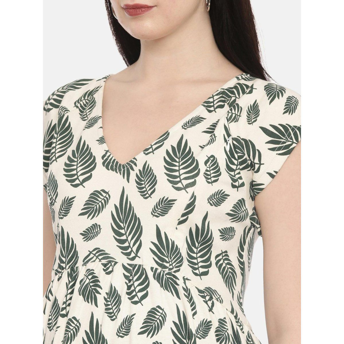The Mom Store Leafy Greens Maternity And Nursing Dress Buy The Mom