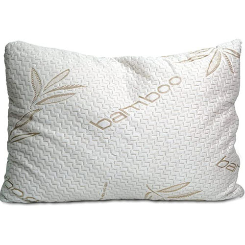SLEEPSIA Bamboo Pillow Premium Pillows Memory Foam Pillow With Washable  Pillow Cover -Adjustable